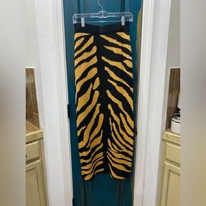 Maxi Animal Print Skirt